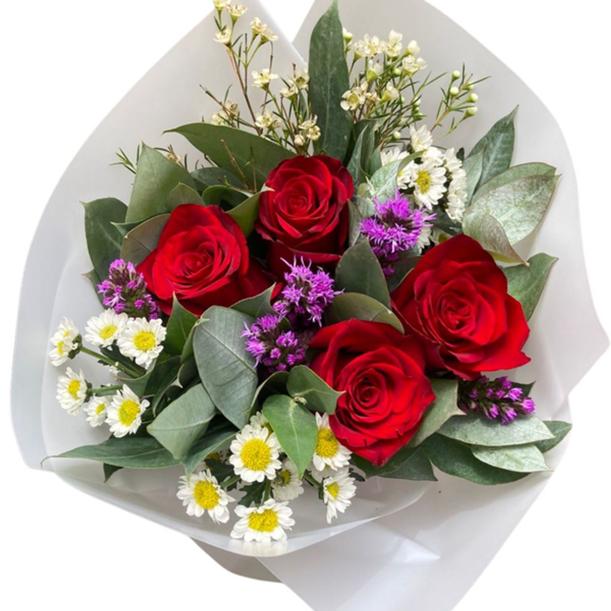 VI REGALANDO AMOR - Mini Ramo Amar - Rosas Rojas