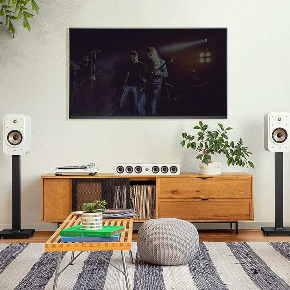 POLK AUDIO - PARLANTES PASIVOS POLK ES20 BLANCO PAR