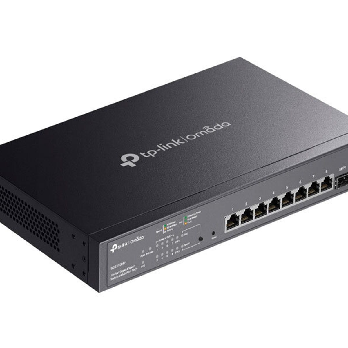 TP LINK - SWITCH TP-LINK OMADA SG2210MP 10PORT GIGABIT SMART 8-PORT POE+