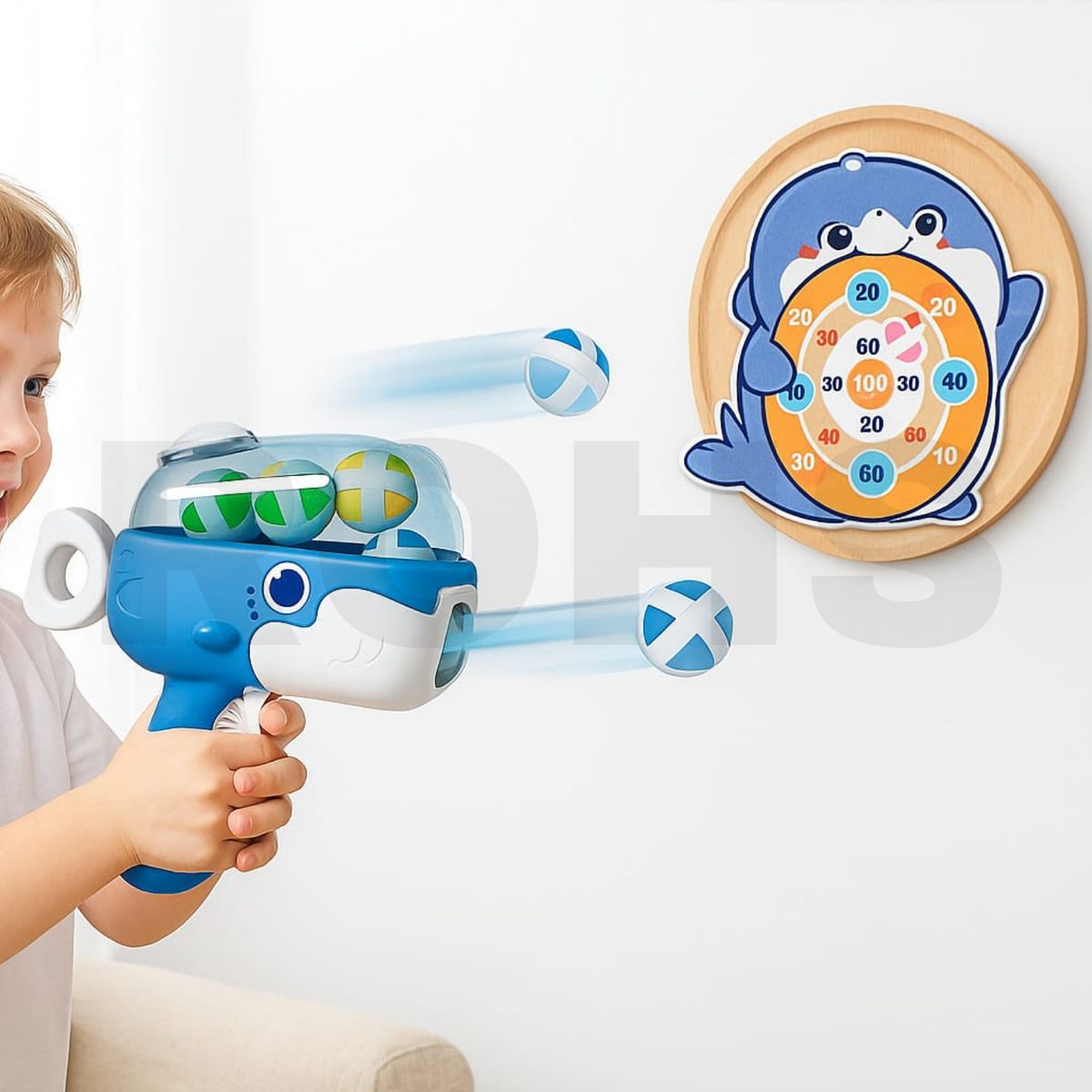 ROHS - LANZADOR DE PELOTAS DE PLASTICO