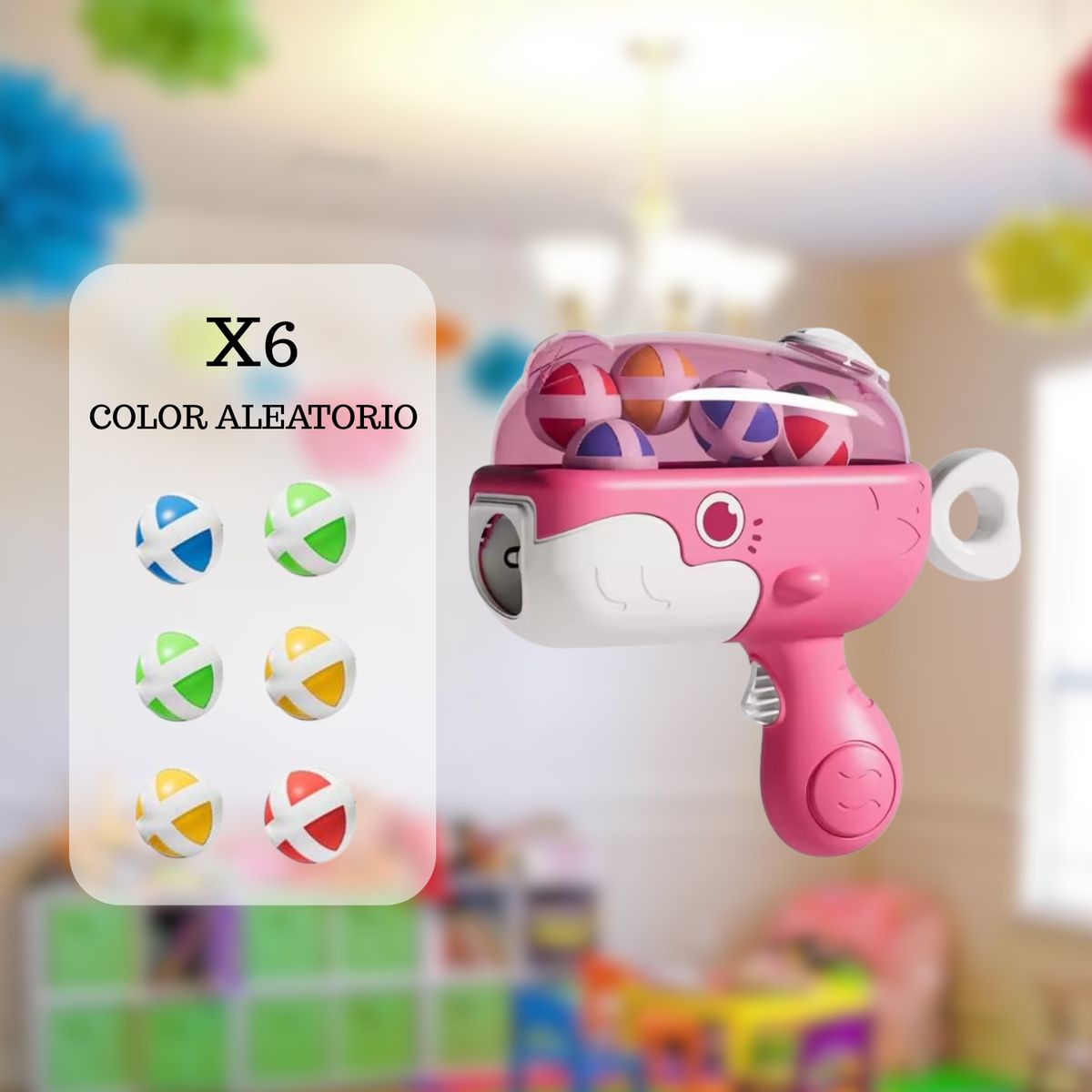 ROHS - LANZADOR DE PELOTAS DE PLASTICO