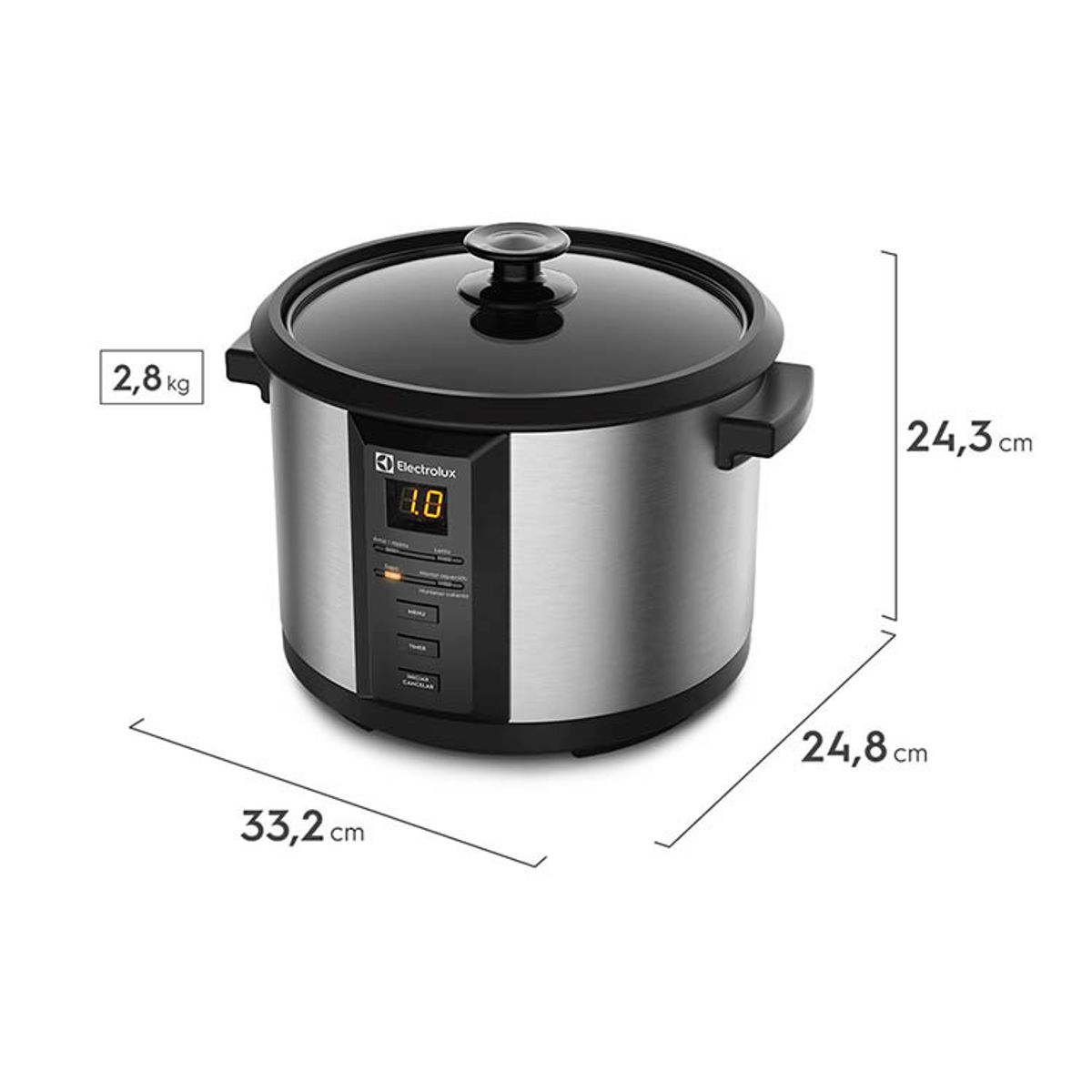 ELECTROLUX - Olla Arrocera Chef 18L Electrolux ECC20