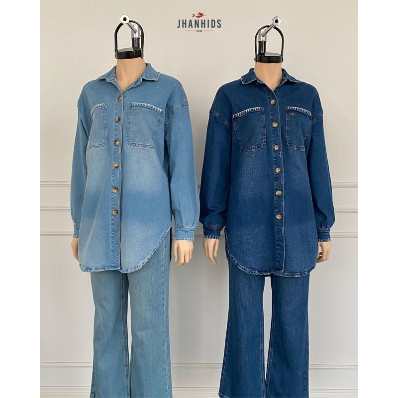 JHAN HIDS - Camisón Denim Marcia