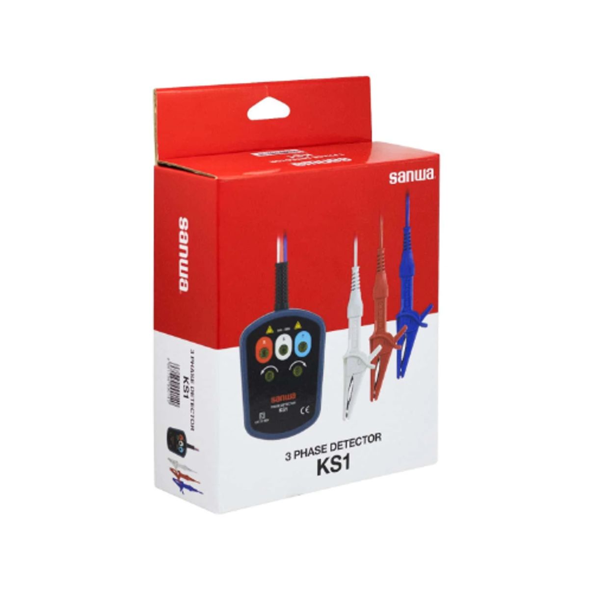 GENERICO - Detector de Fase Trifásico Y Sentido de Giro KS1 SANWA