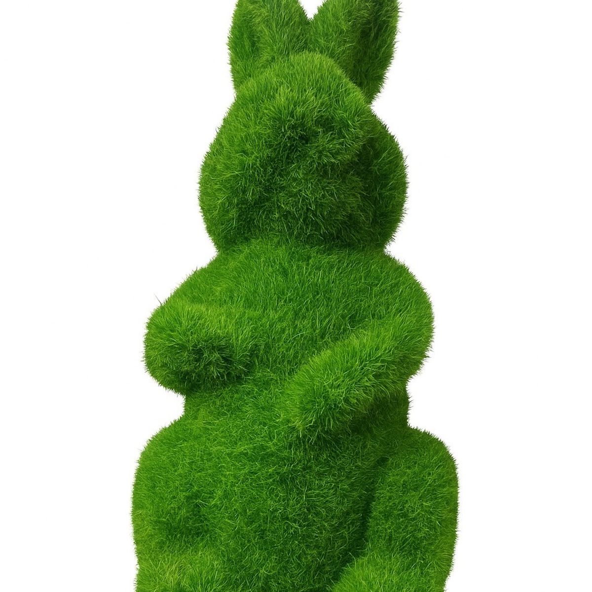 GENERICO - Conejo de Musgo Artificial Decorativo
