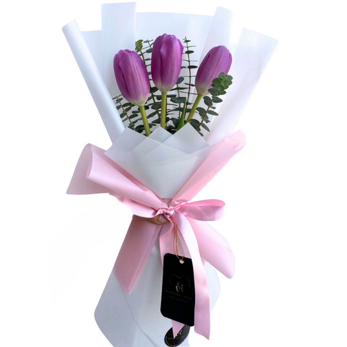 VI REGALANDO AMOR - Mini Ramo Tulipanes - Color Tulipanes Aleatorio- ramo de flores