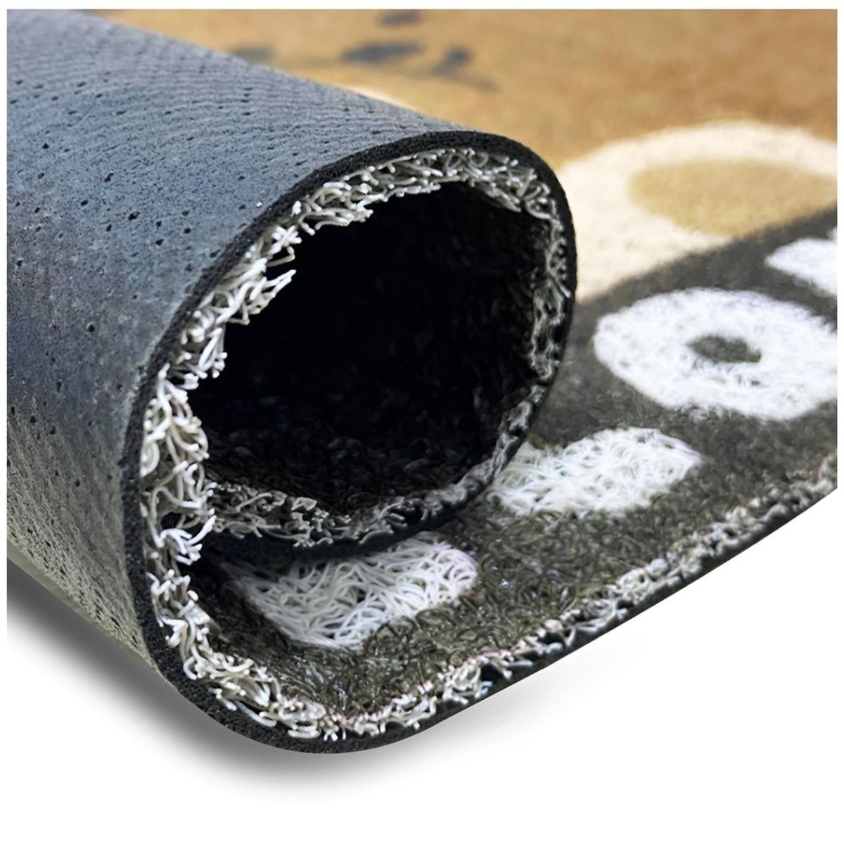 MINARI - Alfombra Tapete Piso Absorbente Antideslizante de Baño Ositos W 84A