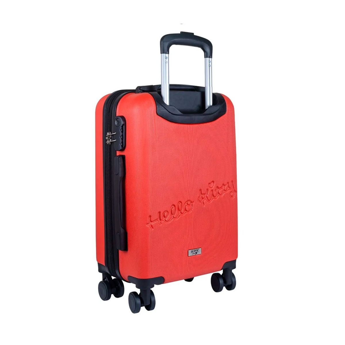 SCOOL - Maleta de Viaje Cabina Hello Kitty Scool Carry On Roja