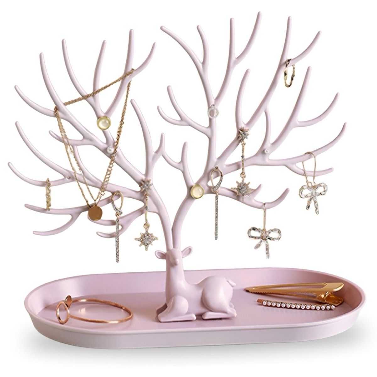 MINARI - Joyero Ciervo Organizador de Joyas Exhibidor RS JC12