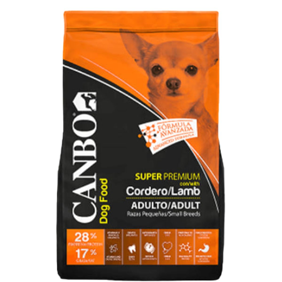 CANBO - CANBO ADULTO RAZA PEQUEÑA 7 KILOS CORDERO HIPOALERGENICO