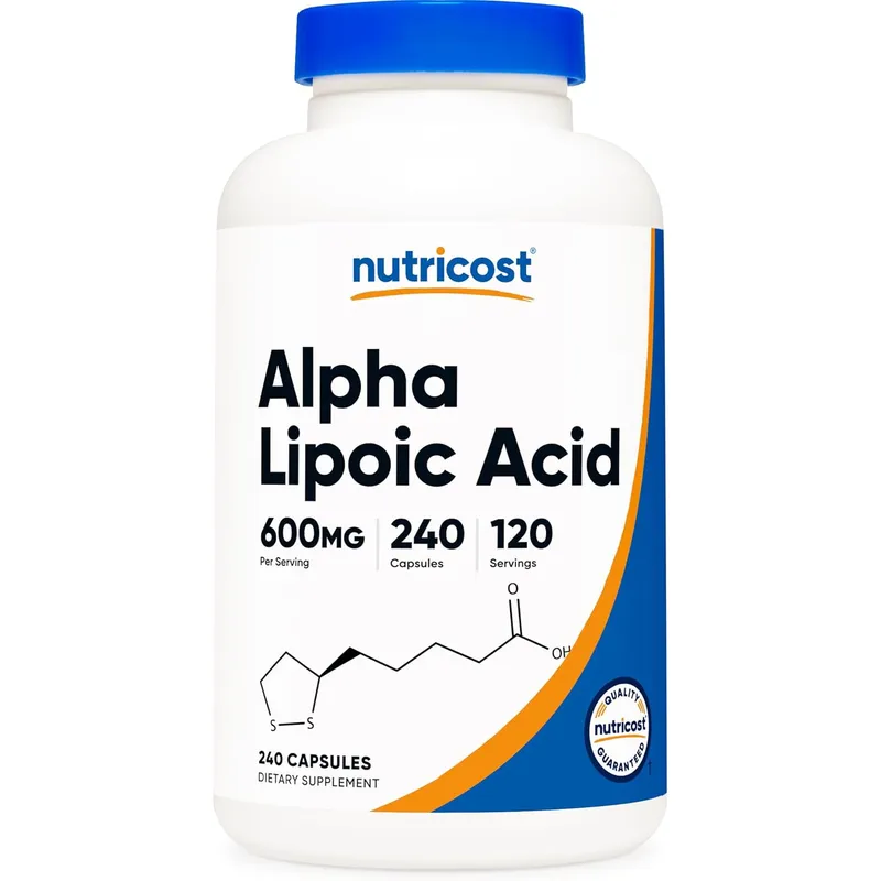 NUTRICOST - Acido Alfa Lipoic Alpha Lipoic Acid