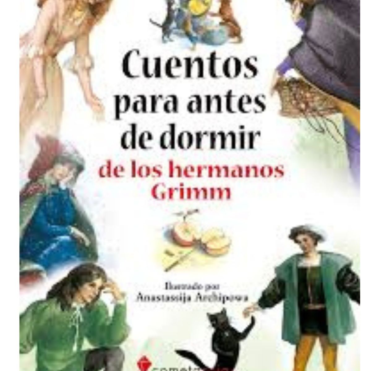 GENERICO - Cuentos Para Antes de Dormir de los Hermanos Grimm- Libro para niños