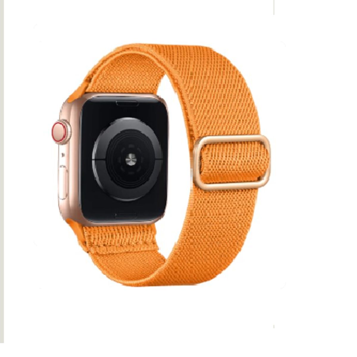 GENERICO - Correa Nylon Clásica para Apple Watch 42mm - Orange