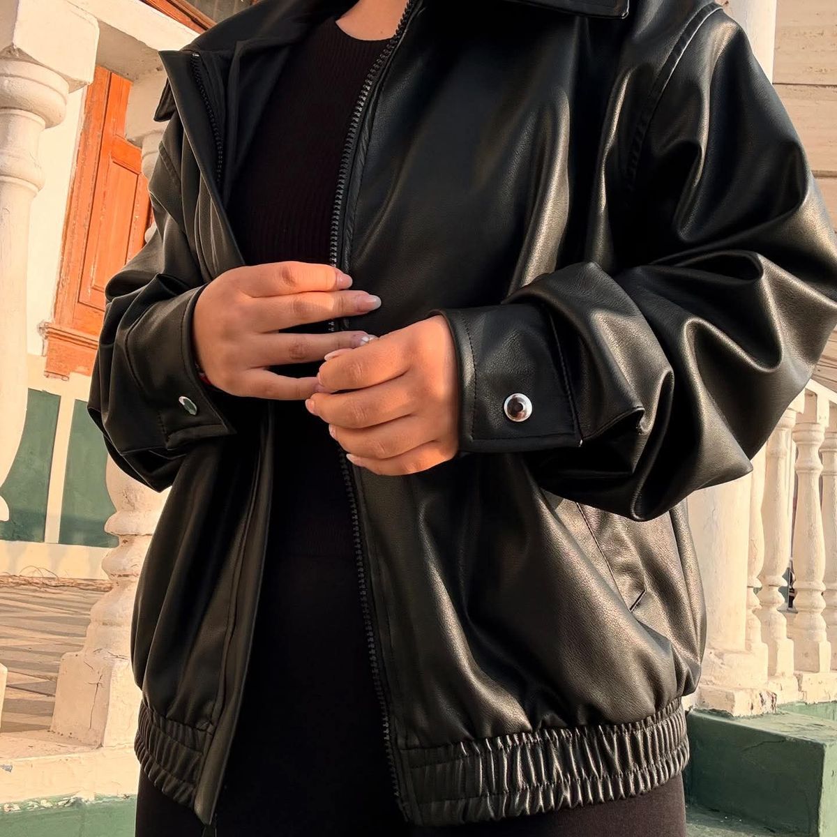 GENERICO - CASACA OVERSIZE MUJER