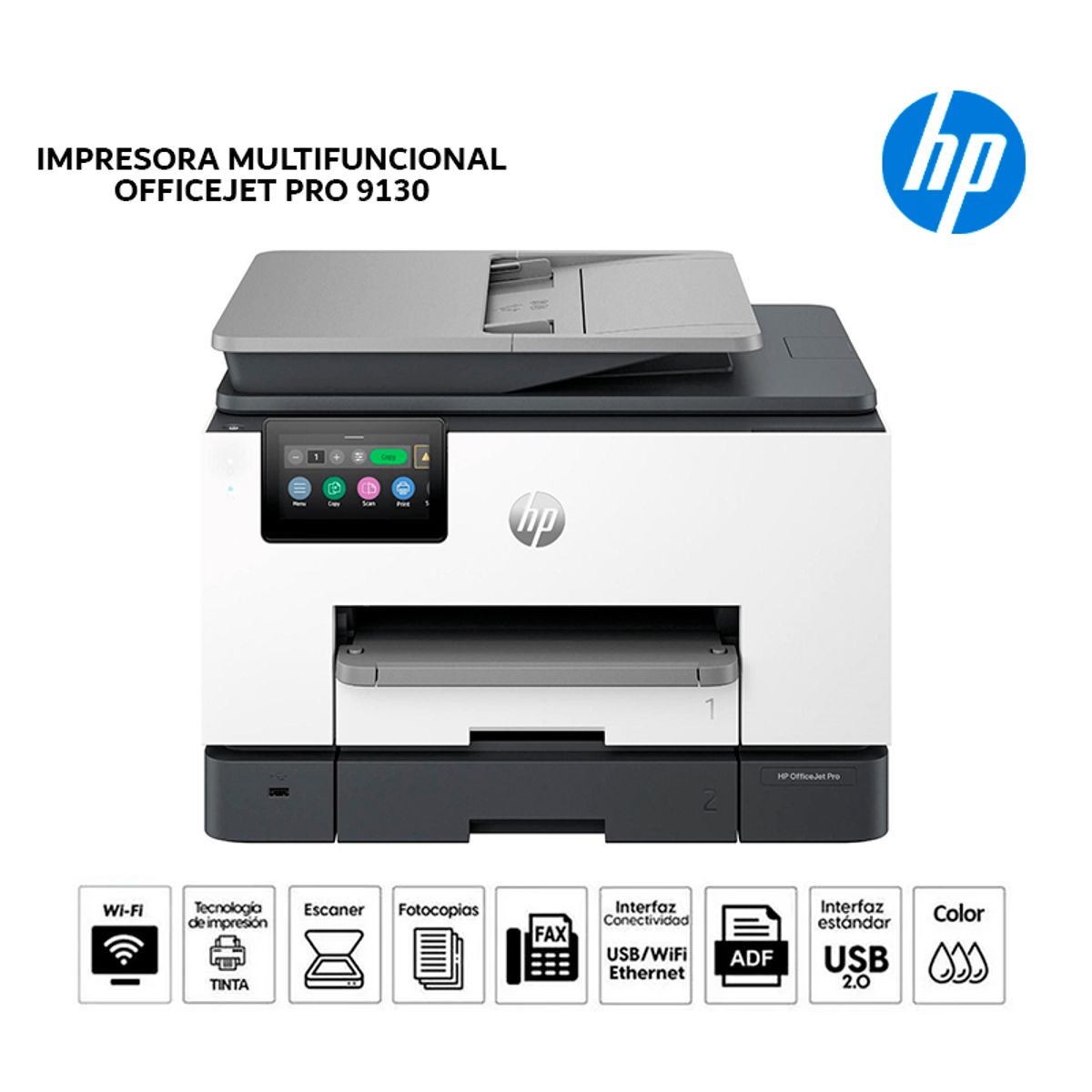 HP - Impresora multifuncional HP OfficeJet Pro 9130