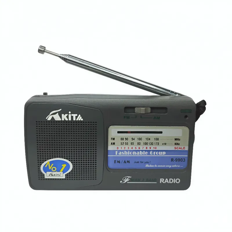 AKITA - Radio Portátil  A Pilas AM/FM  AKITA  AK-R9903