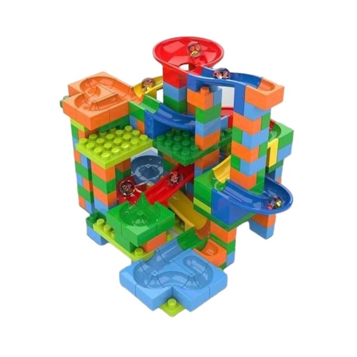 GENERICO - Pista de Canicas - Track Maze - 248 Pcs