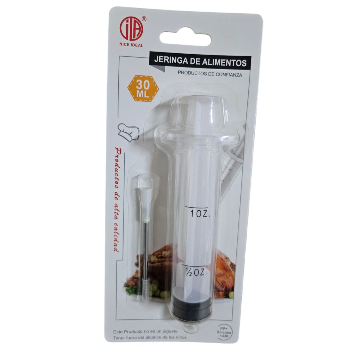 GENERICO - JERINGA PARA CARNES COOKING BASICO 10 OZ