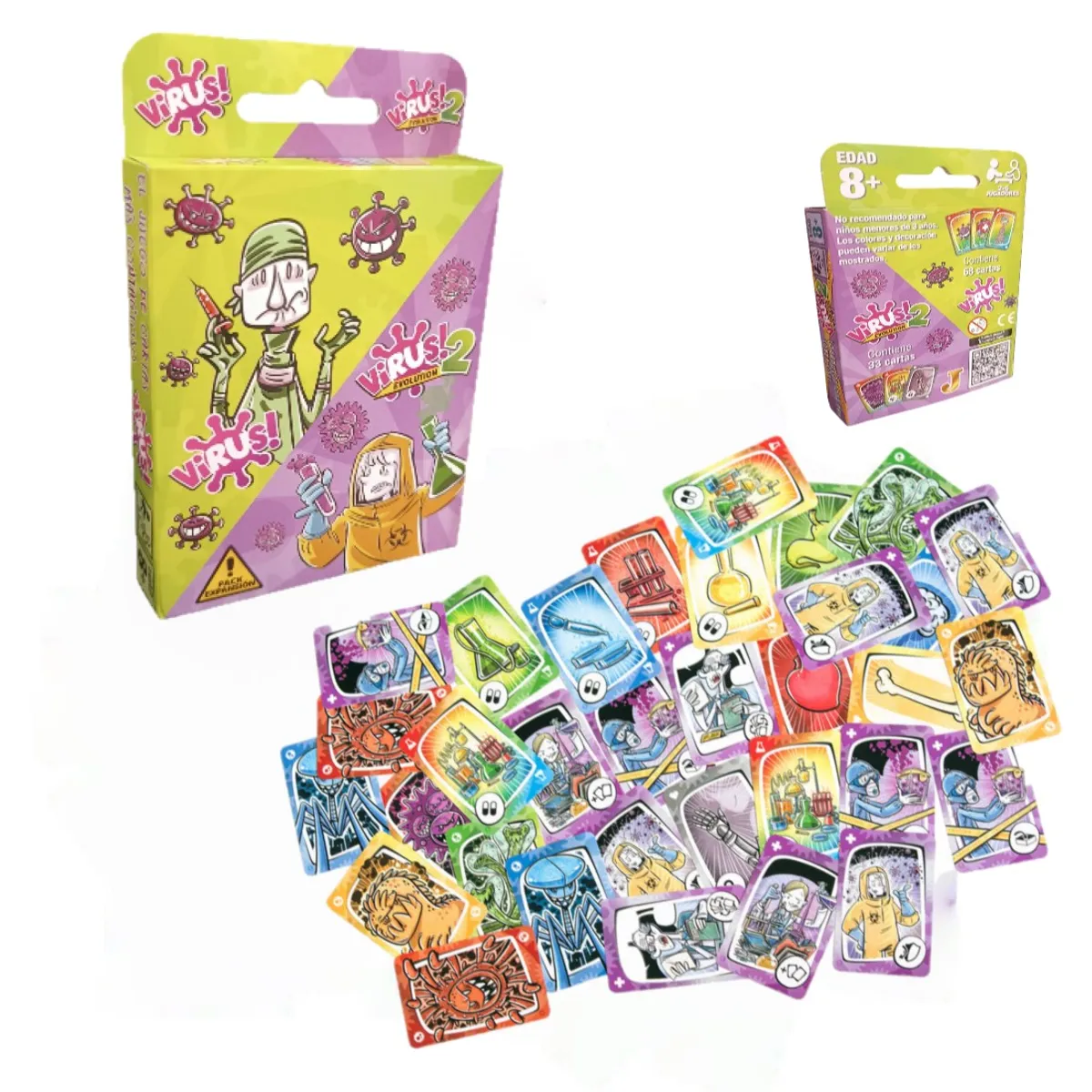 GENERICO - juego -virus- juego de mesa genérico