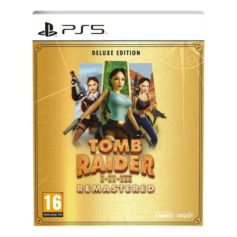 SONY - Tomb Raider I-II-III Remastered Deluxe Edition LAT PlayStation 5
