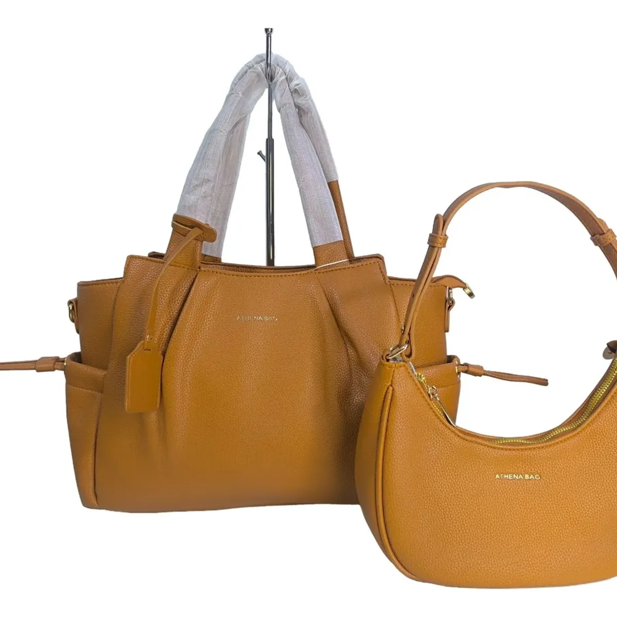 GENERICO - Cartera Bolso A4 + Cartera Baguette ATHENA BAG