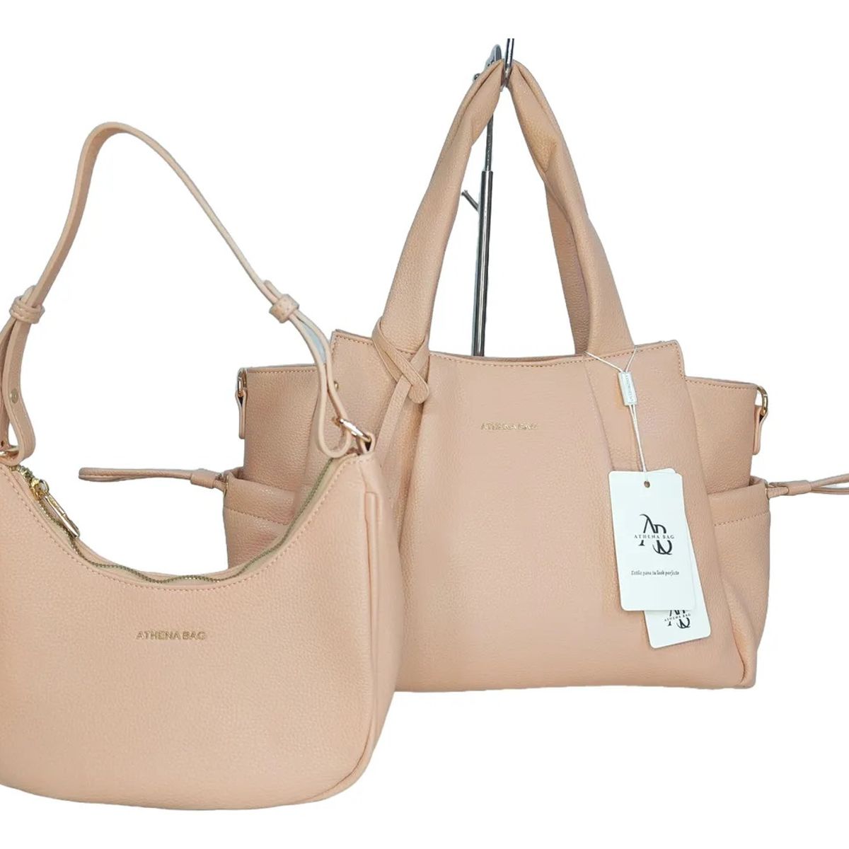 GENERICO - Cartera Bolso A4 + Cartera Baguette ATHENA BAG