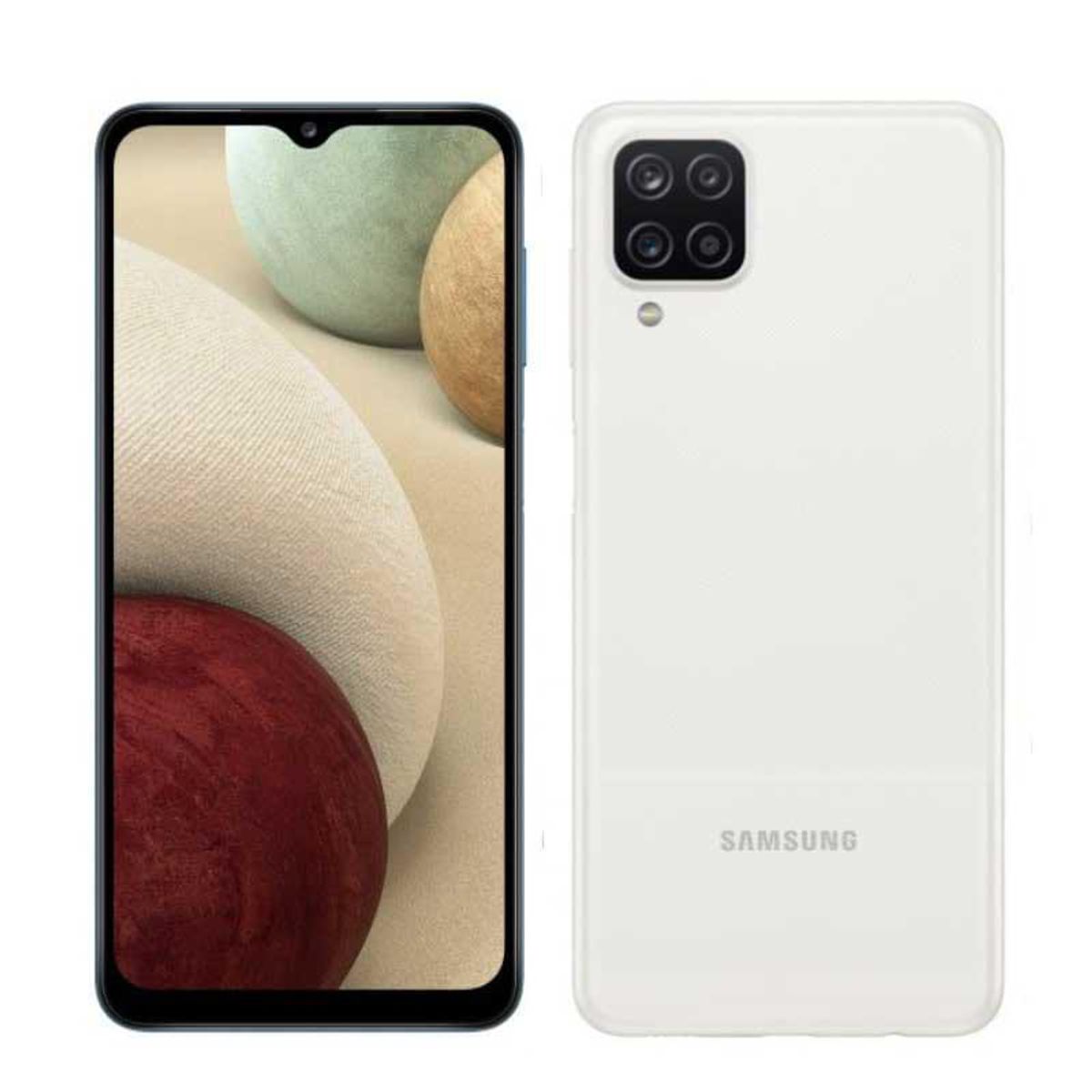 SAMSUNG - SAMSUNG Galaxy A12 32GB Blanco SM-A125U Reacondicionado Grado A