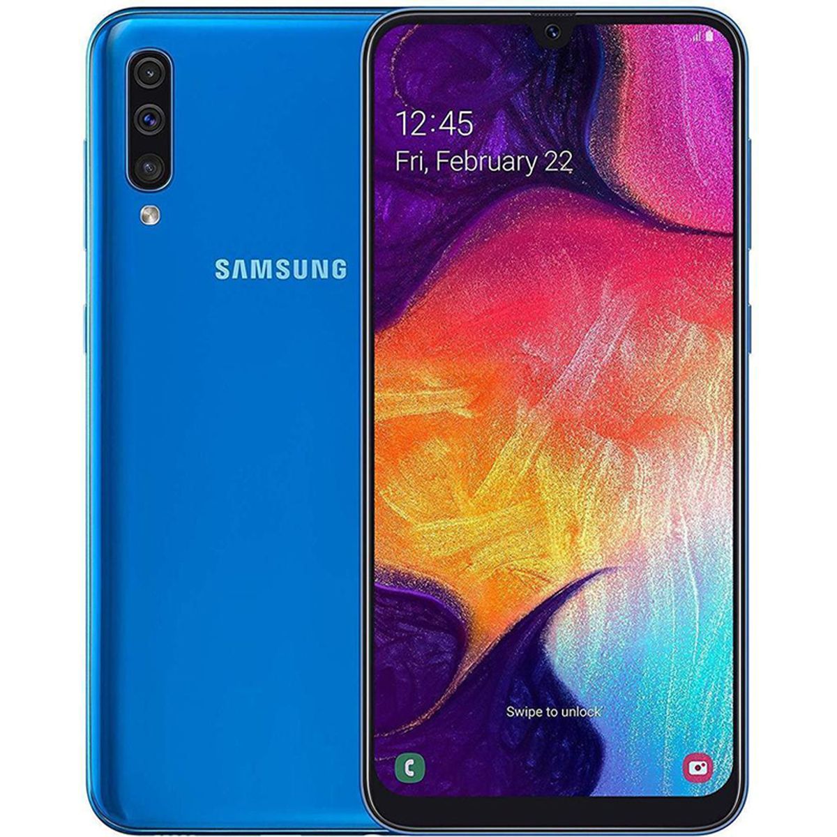 SAMSUNG - SAMSUNG Galaxy A50 64GB Azul SM-A505FDS Reacondicionado Grado A