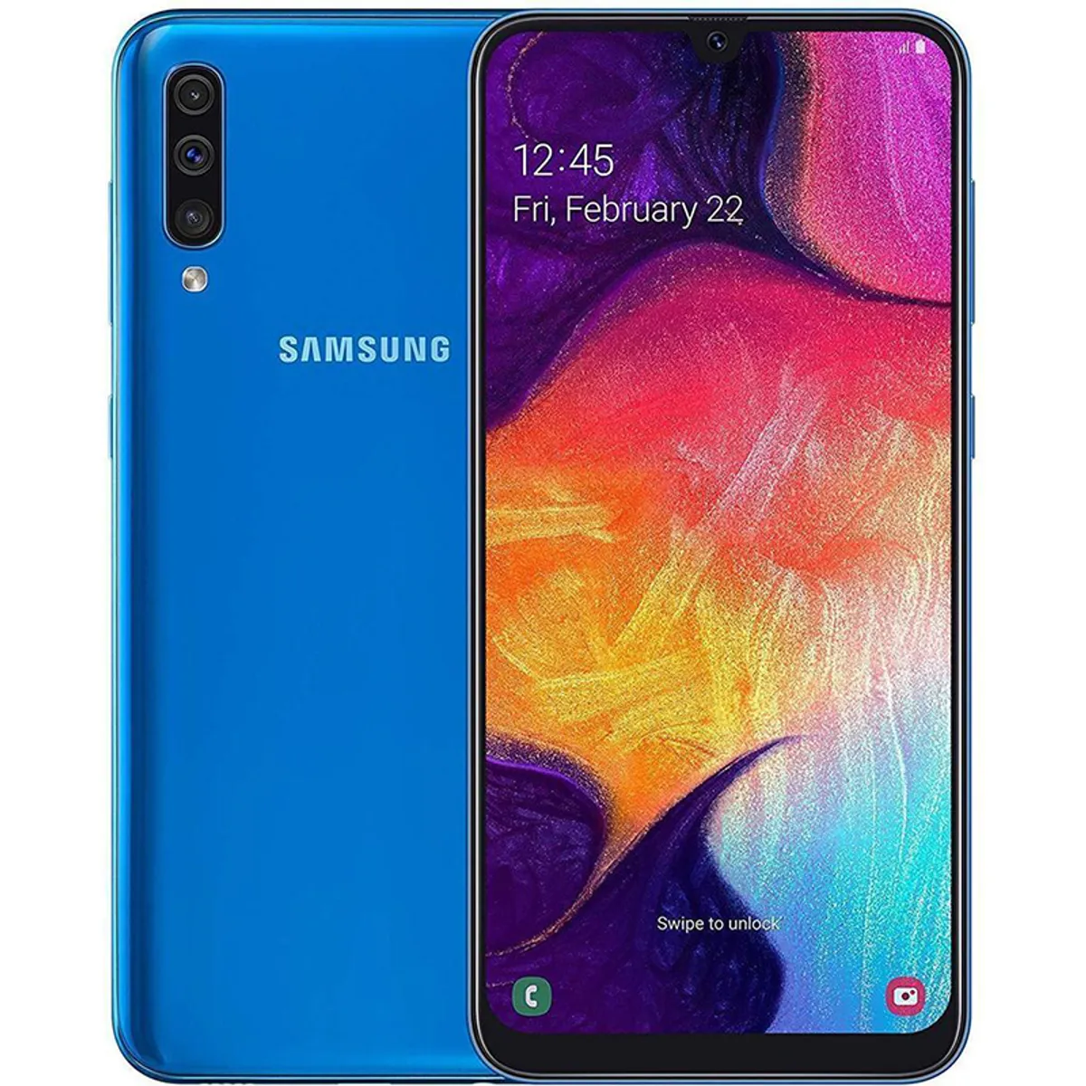 SAMSUNG - SAMSUNG Galaxy A50 64GB Azul SM-A505FDS Reacondicionado Grado A