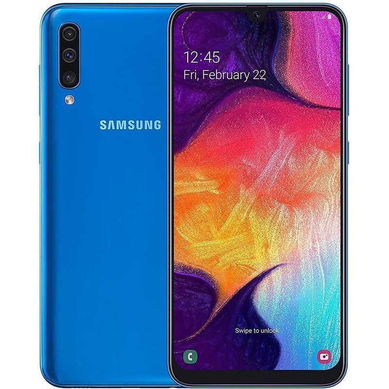 SAMSUNG - SAMSUNG Galaxy A50 64GB Azul SM-A505FDS Reacondicionado Grado A