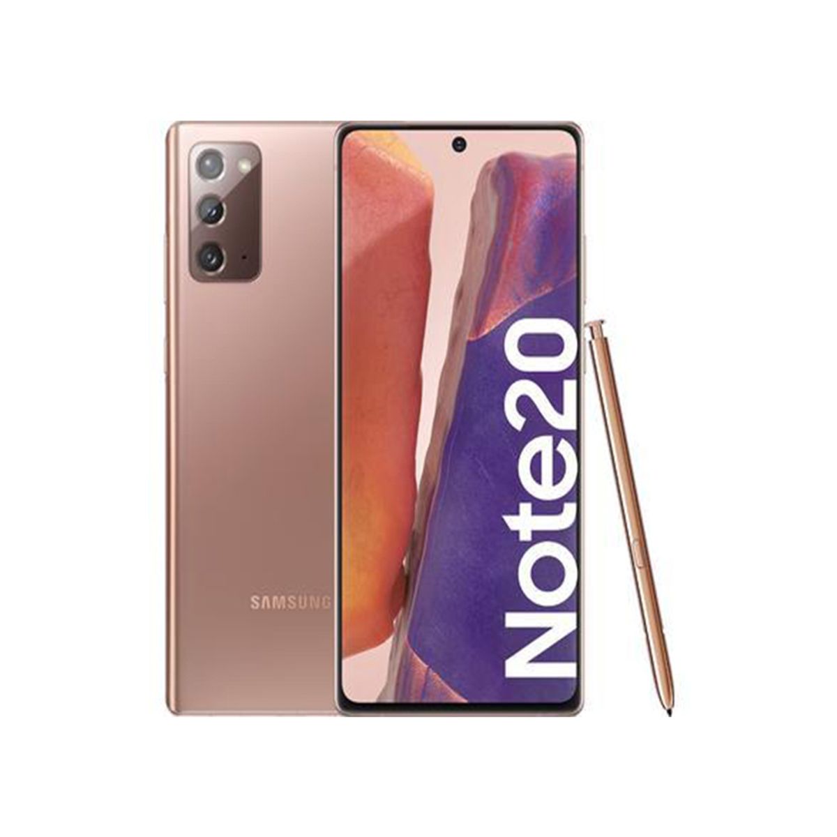 SAMSUNG - SAMSUNG Galaxy Note20 128GB Bronce SM-N981U Reacondicionado Grado A