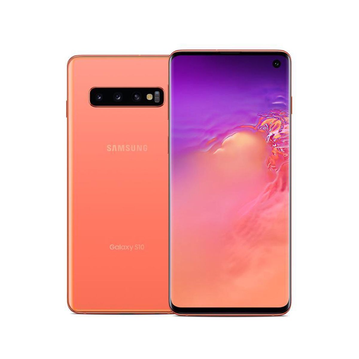 SAMSUNG - SAMSUNG Galaxy S10 128GB Rosa SM-G973U Reacondicionado Grado A