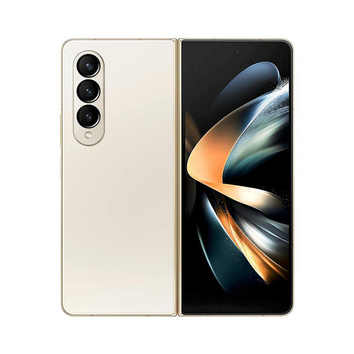 SAMSUNG - SAMSUNG Galaxy Z Fold 4 256GB Beige SM-F936B Reacondicionado Grado A