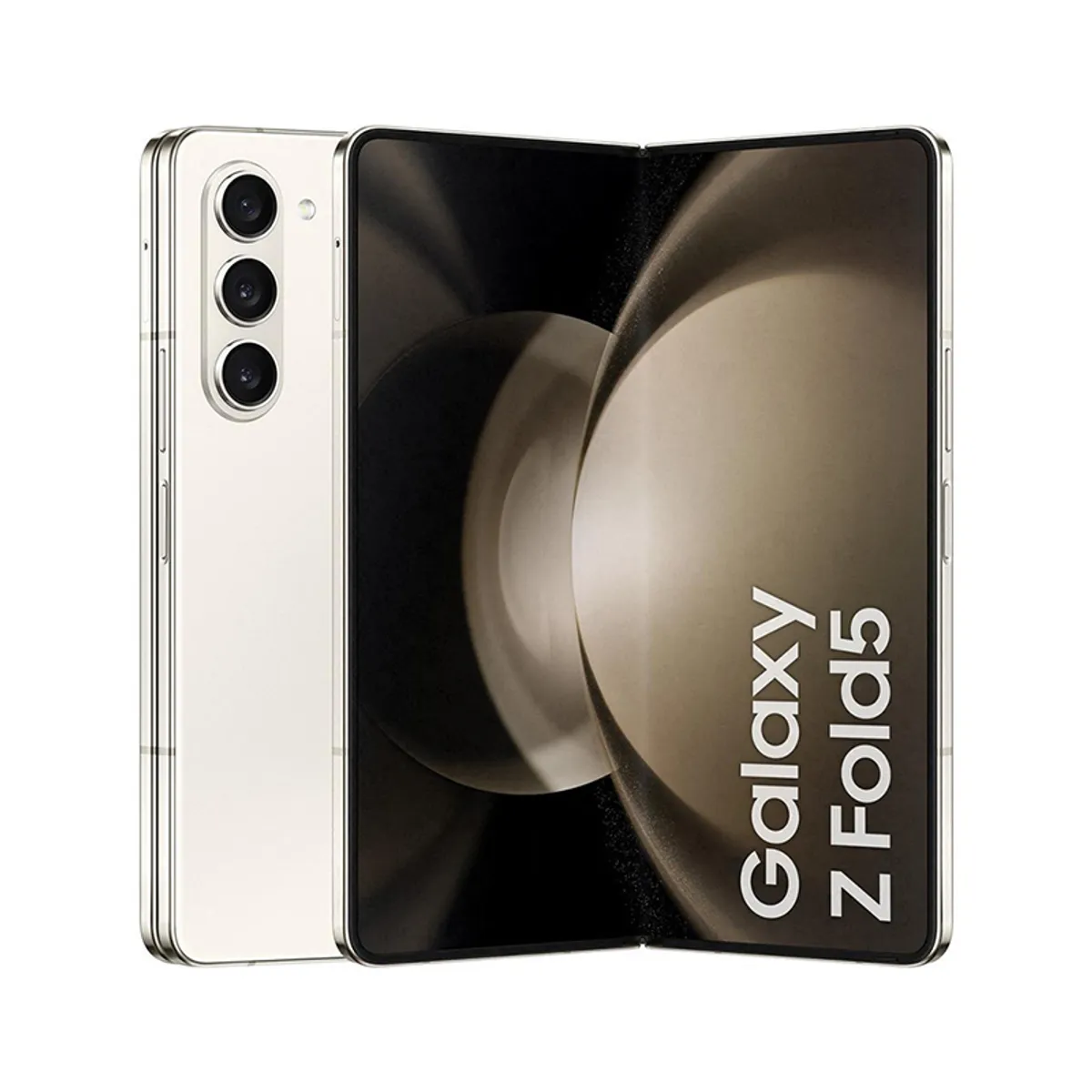 SAMSUNG - SAMSUNG Galaxy Z Fold 5 256GB Beige SM-F946U1 Reacondicionado Grado A