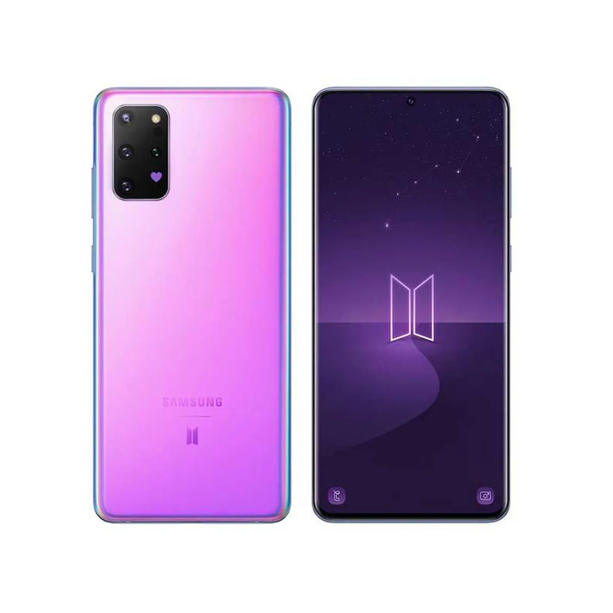 SAMSUNG - SAMSUNG Galaxy S20+ 5G 128GB Púrpura SM-G986U Reacondicionado Grado A