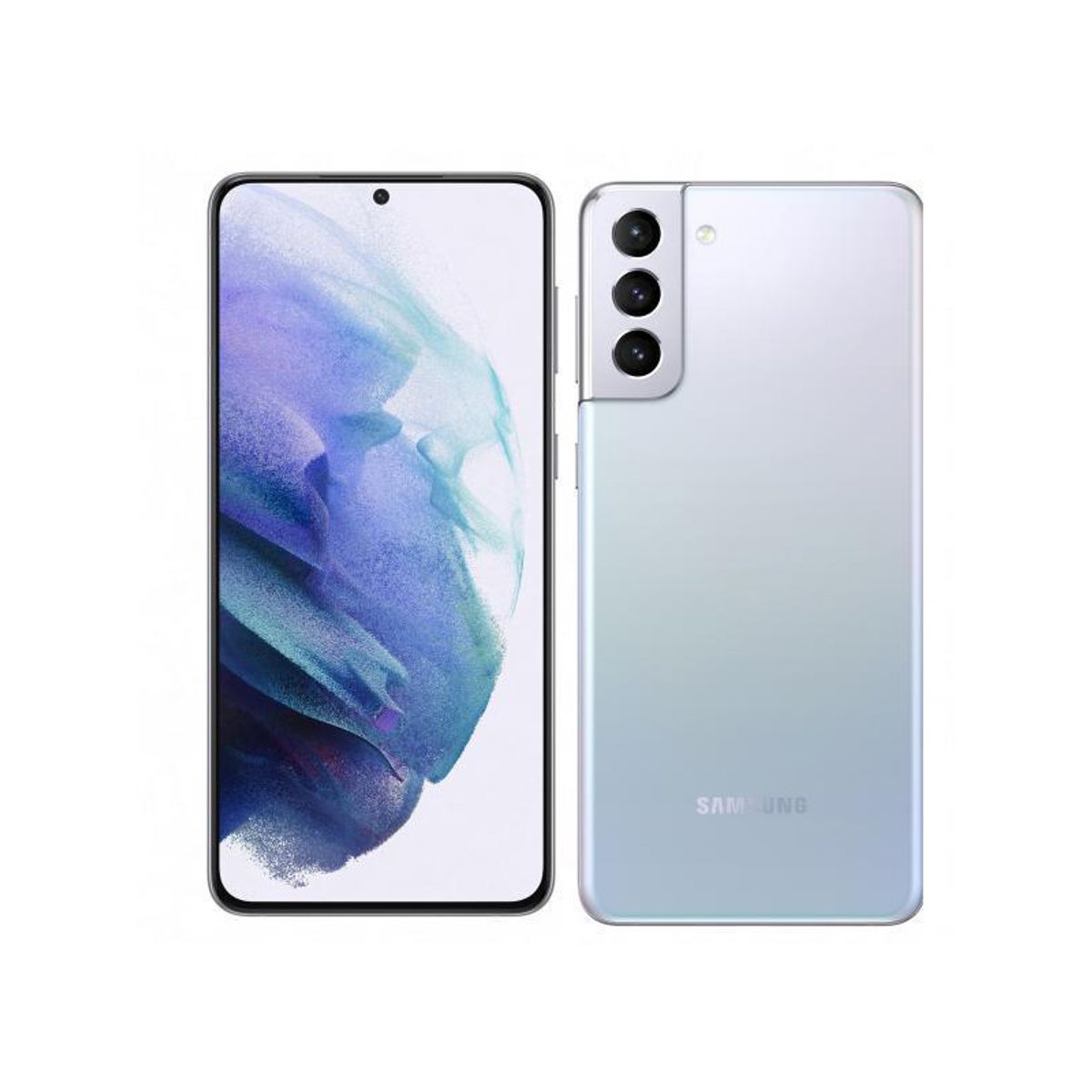 SAMSUNG - SAMSUNG Galaxy S21+ 5G 128GB Plata SM-G996U Reacondicionado Grado A