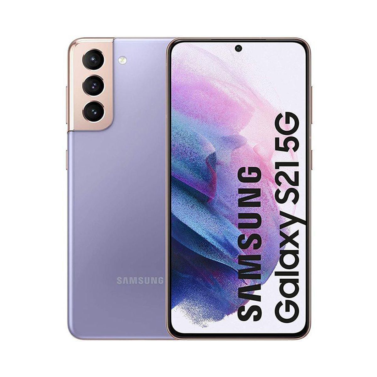 SAMSUNG - SAMSUNG Galaxy S21+ 5G 128GB Púrpura SM-G996U Reacondicionado Grado A