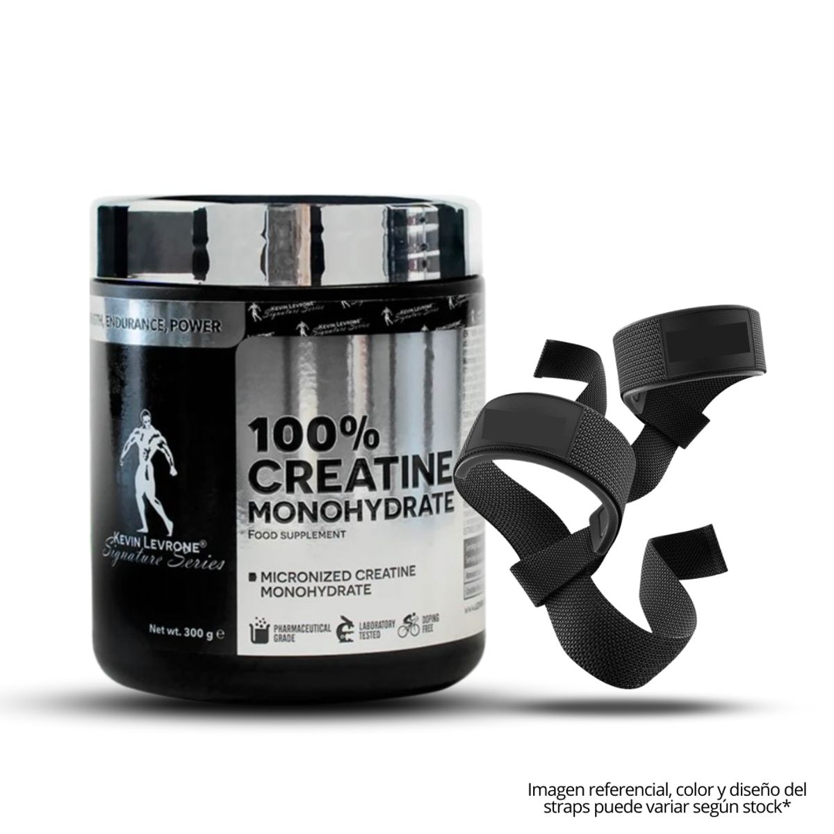 KEVIN LEVRONE - Creatina Kevin Levrone 300 G + Straps