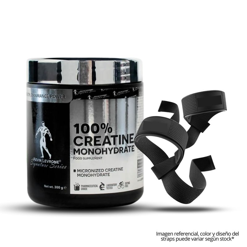KEVIN LEVRONE - Creatina Kevin Levrone 300 G + Straps