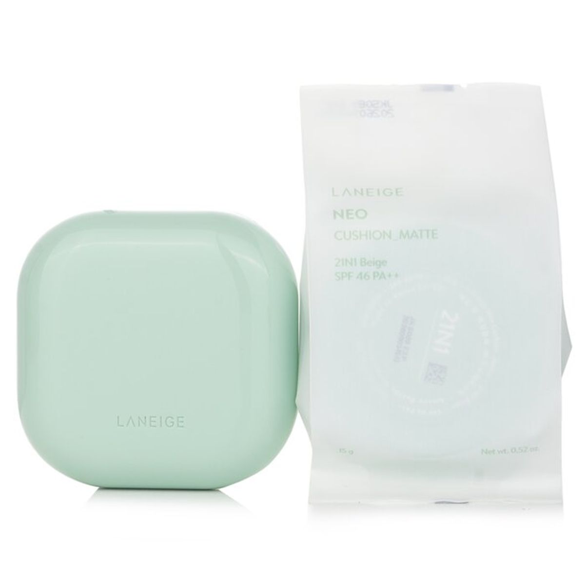 LANEIGE - Neo Cushion Matte FPS 46 -  21N1 Beige 2x15g105oz Laneige