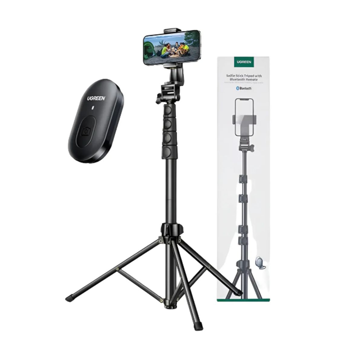 UGREEN - Tripode Bluetooth Selfie Ugreen Live Transmisiones 180CM