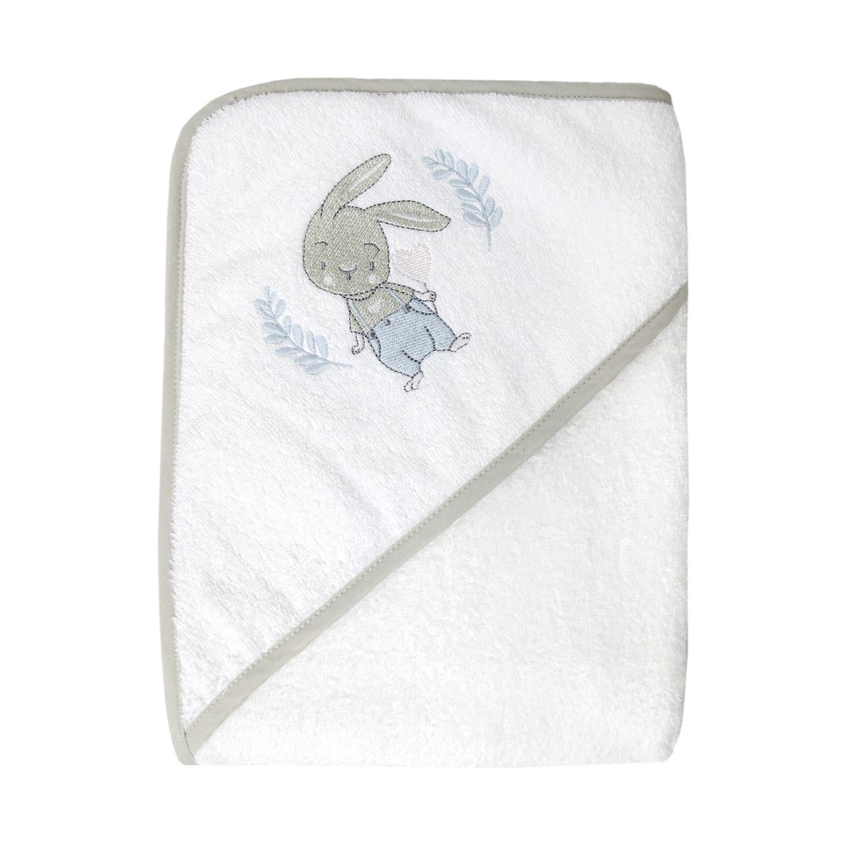 JOCATHEX - Toalla con capucha Conejo corazón