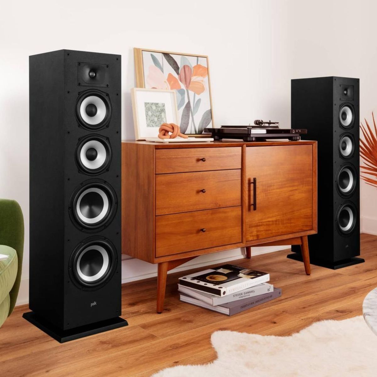 POLK AUDIO - PARLANTE TORRE PASIVO POLK XT70 NEGRO PAR