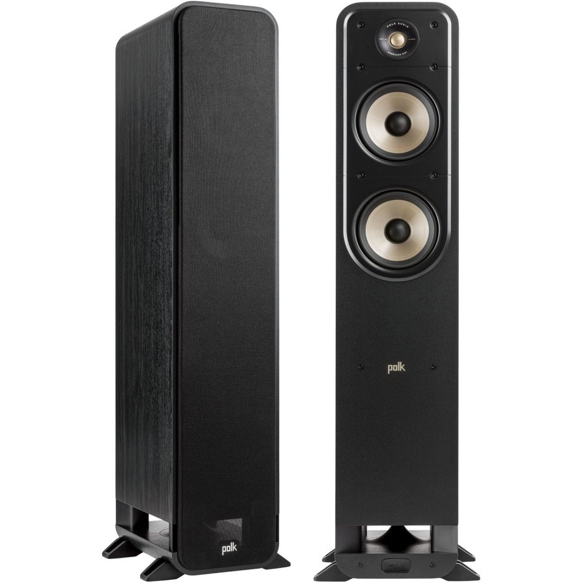POLK AUDIO - PARLANTES TORRE PASIVOS ES55 NEGRO PAR