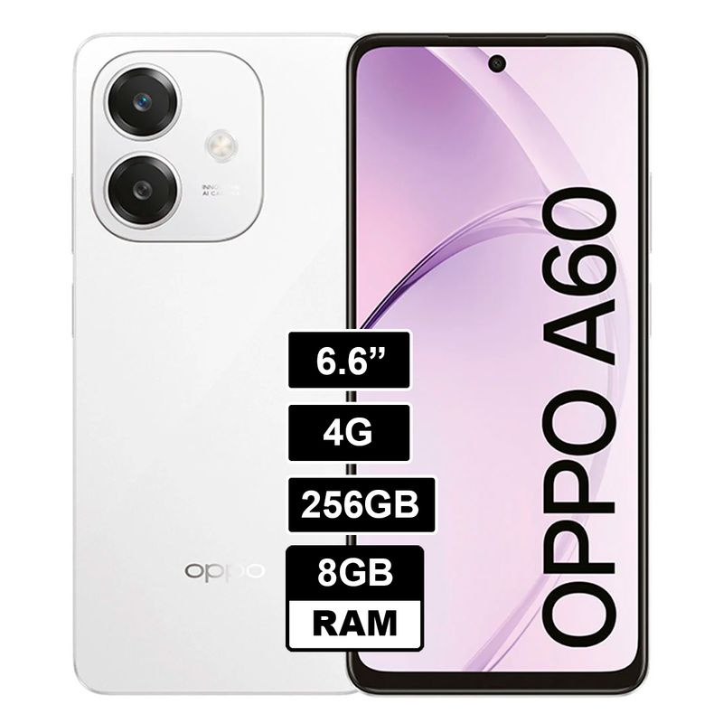 OPPO - OPPO A60 8GB RAM 256GB ROM BLANCO