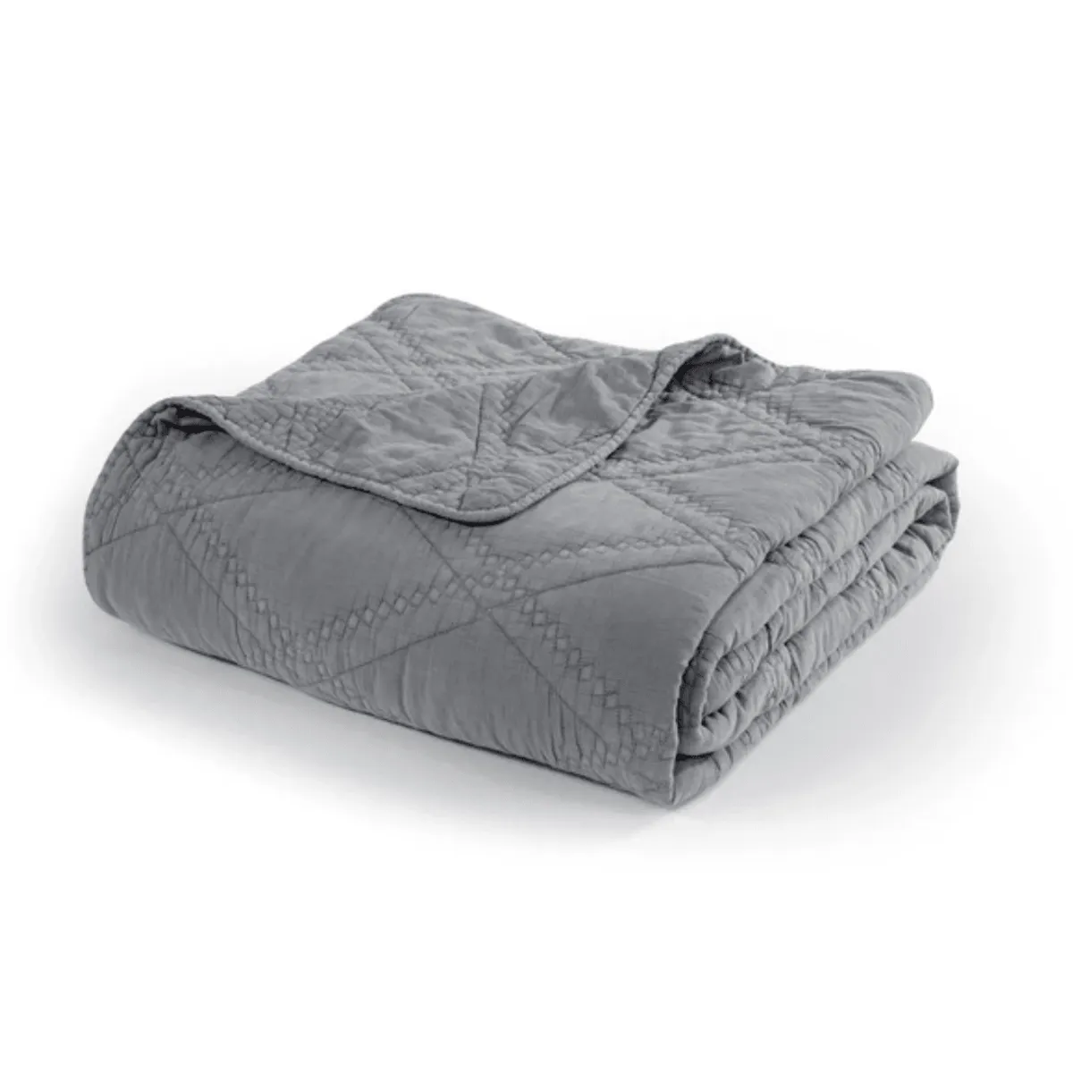 CLAUDIA RIVA HOME - Cubrecama Vintage Gris espacial