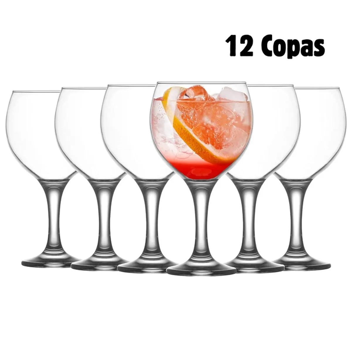 NADIR - Copa Gin 600ml Nadir Brasil Elegancia 12 Copas para Gin Tonic