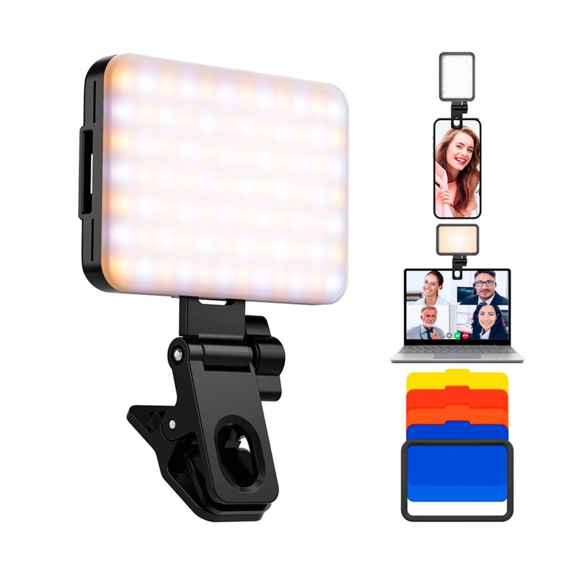 K&F CONCEPT - Luz Continua Portatil K&F Concept KF34034 Bi-Color