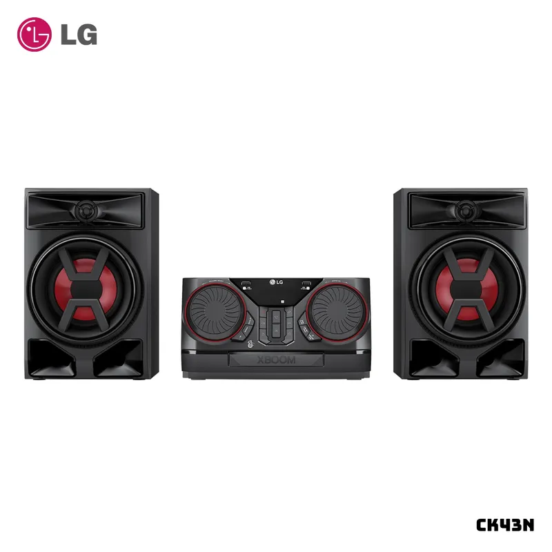LG - PARLANTES LG XBOOM 300W MINI COMPONENTE - CK43N