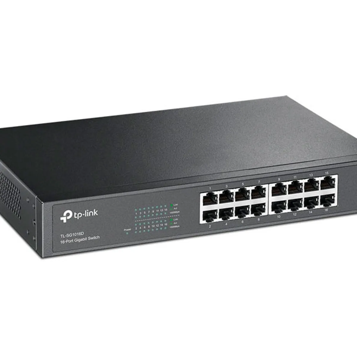 TP LINK - SWITCH TP-LINK 16PORT 101001000 GIBABIT TL-SG1016